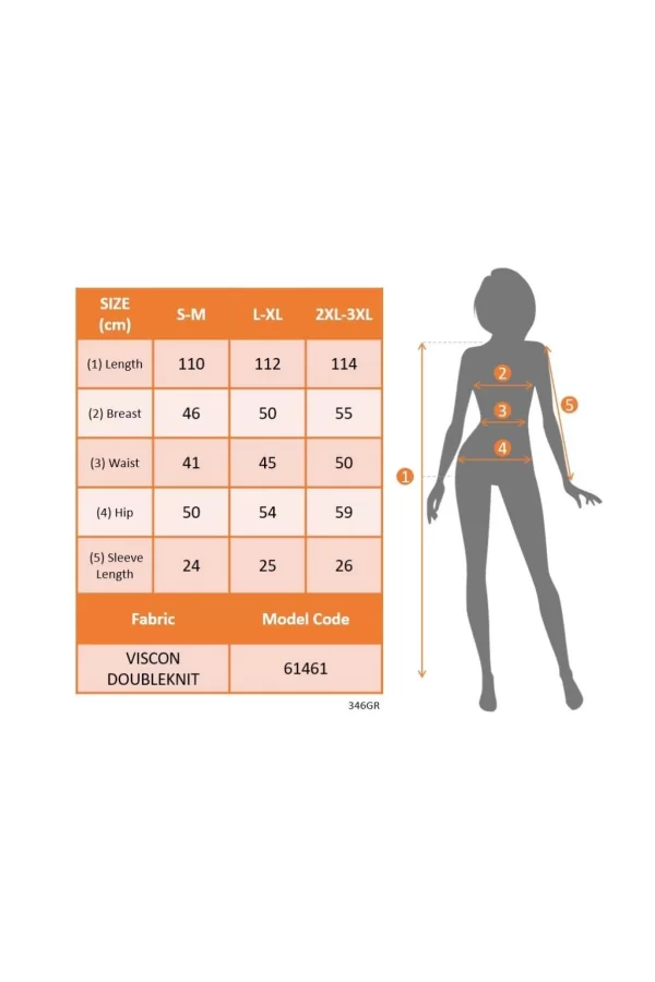 Kadın Kısa Kollu Yakadan Ve Etekten Fermuarlı Midi Viskon Iki Iplik Elbise