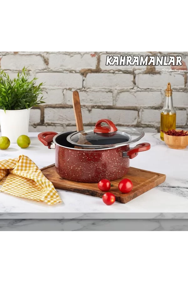 Kahramanlar Kiremit Derin Tencere 24cm