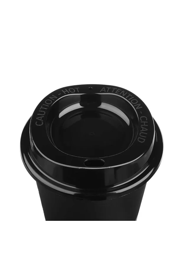 Kahve Bardağı - Kapaklı Beyaz 473 Ml