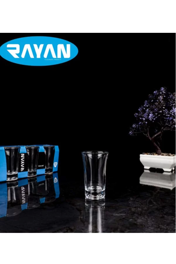Kahve Yanı 6lı Su Bardağı Tosca Shot Royaleks-TG-2022