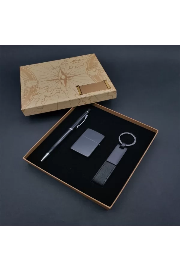 Kalem Çakmak Anahtarlık 3lü Set