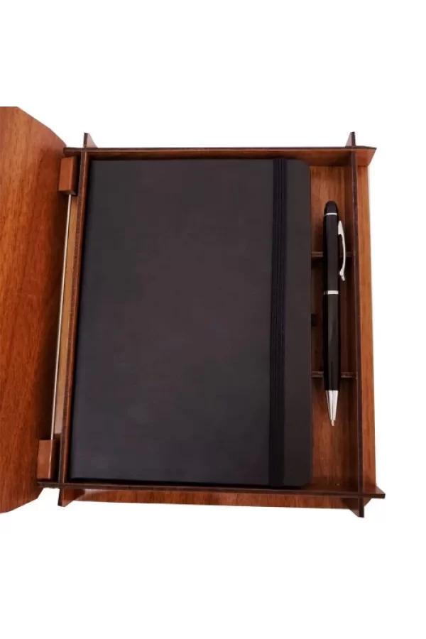 Kalem ve Termo Deri Defter Set