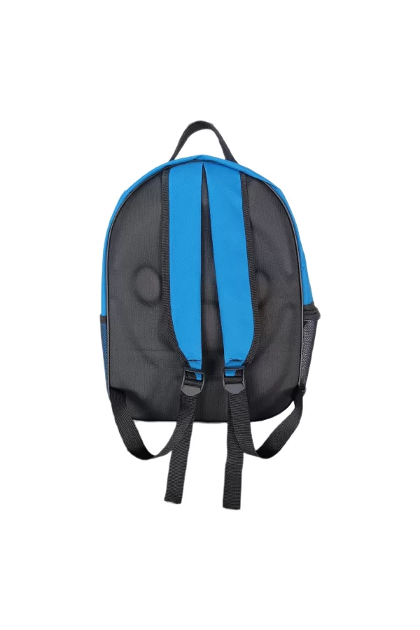 Kalpli Patili Astronot Şeffaf Taşıma Sırt Çantası Mavi 24x32x42 cm
