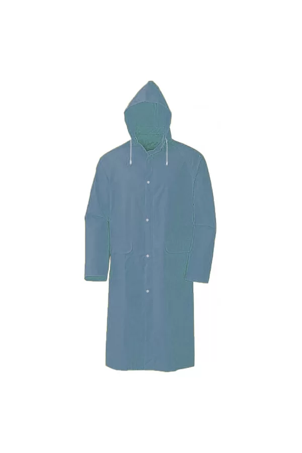 Kapşonlu Cepli Lüx Yağmurluk Lacivert- Standart Beden 2xl