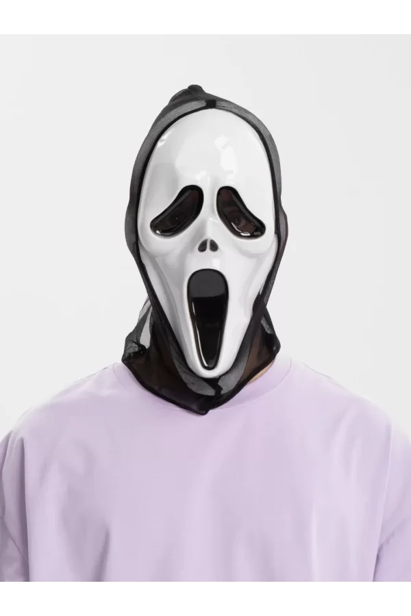 Kapşonlu Çığlık Maskesi Scream Maskesi 33x21 cm