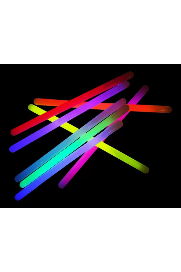 Karanlıkta Parlayan Fosforlu Glow  Kalın Çubuk 30 Cm 1 Adet