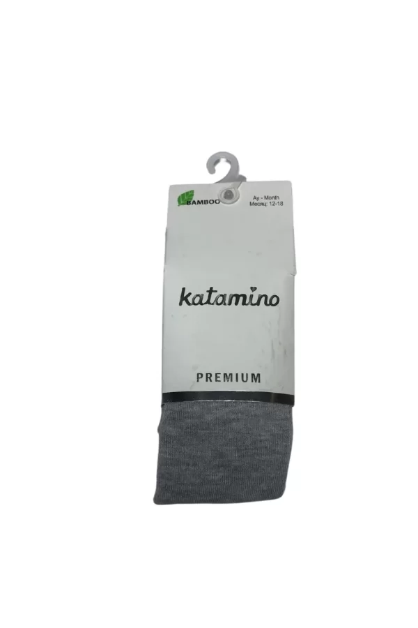 Luz&Pos Katamino Liva Bebek Bambu Külotlu Çorap K36000 Gri