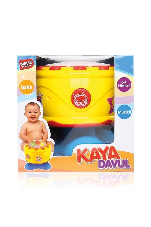 Kaya Davul Işıklı Sesli -birlik
