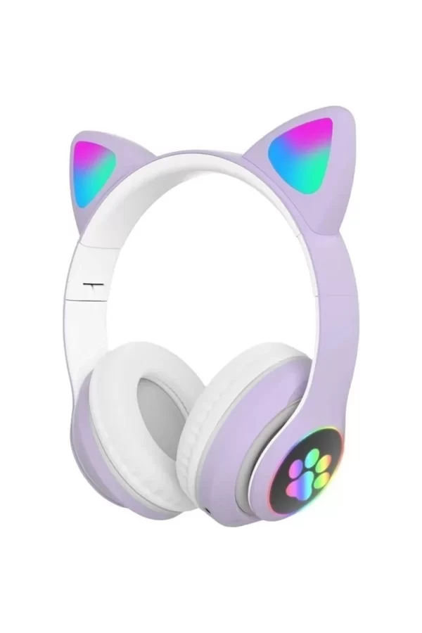 Kedi Figürlü Bluetooth Kulaklık