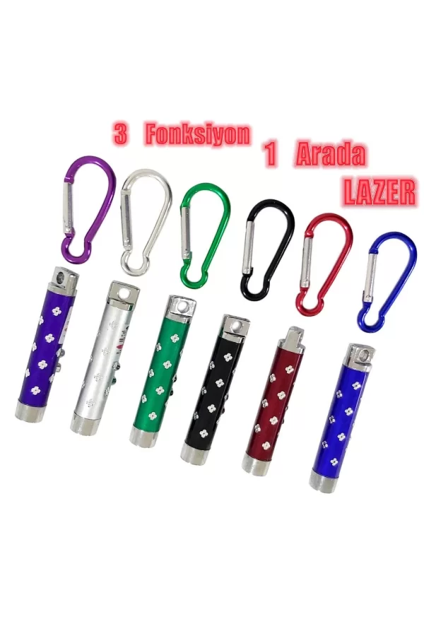 Kedi Lazer Oyuncak 3 fonksiyonlu 1 Adet