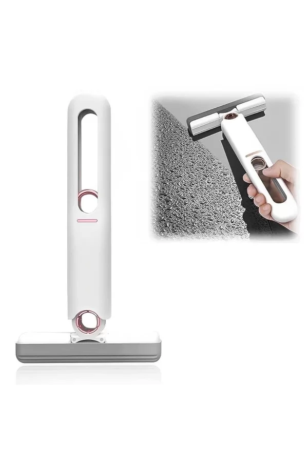 Kendinden Sıkmalı Mini Mop Cam Fayans  Mini Temizlik Mopu