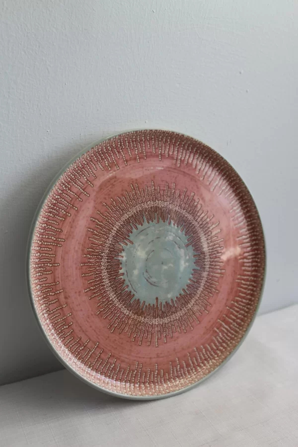 Keramika Ephesus Reaktif Pasta Tabak 21cm