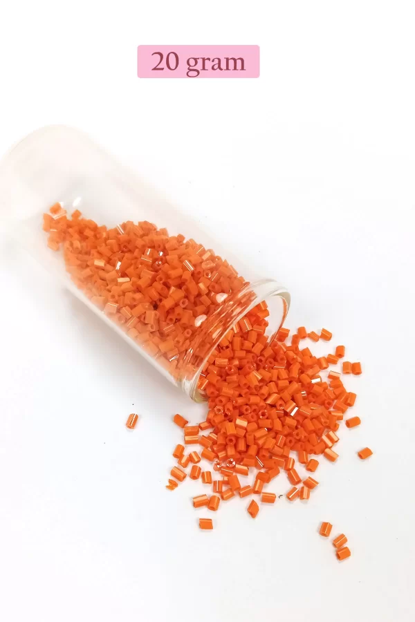 Kesme Cam Boncuk 2mm - 4 Renk - Toplam 80 Gram - BNC435
