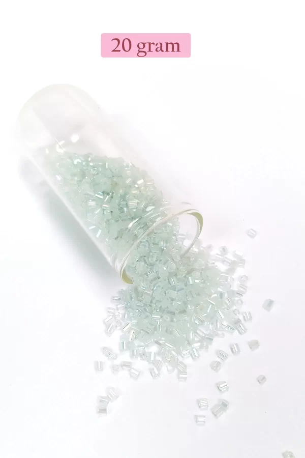Kesme Cam Boncuk 2mm - 4 Renk - Toplam 80 Gram - BNC439