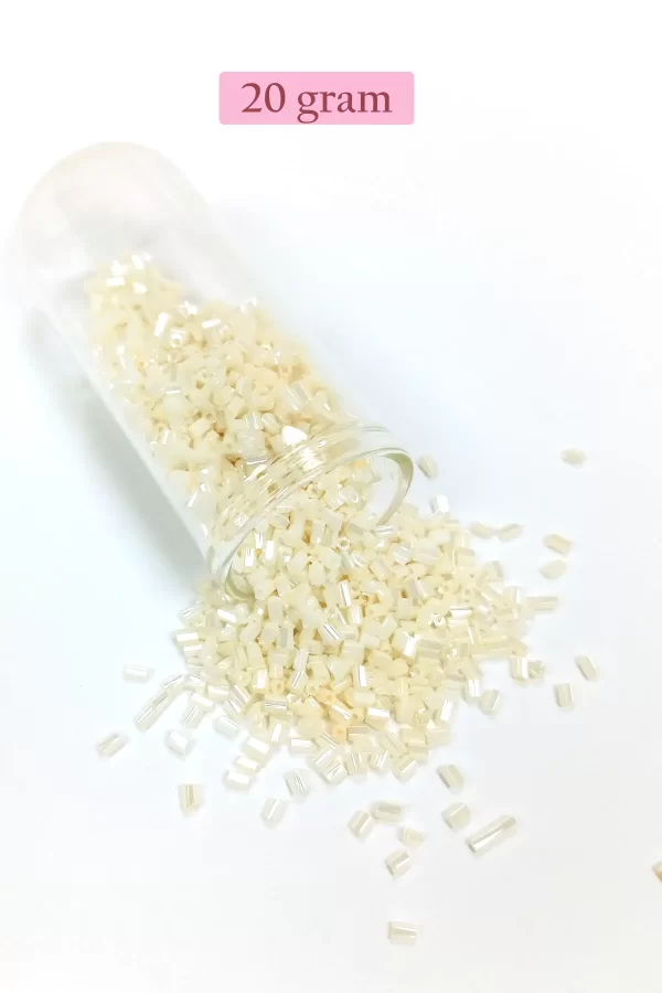 Kesme Cam Boncuk 2mm - 4 Renk - Toplam 80 Gram - BNC443