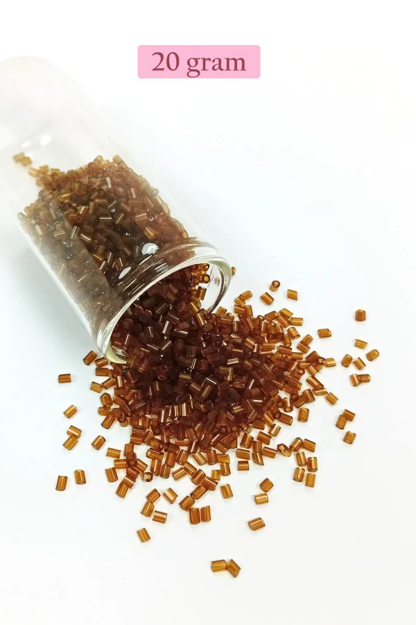 Kesme Cam Boncuk 2mm - 4 Renk - Toplam 80 Gram - BNC445