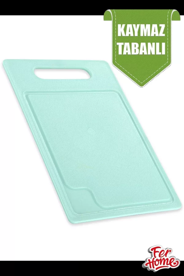 Kesme Tahtası Kaydırmaz Plastik Kesme Sunum Tahtası Pratik Kesim Panosu 160x245 Mm Royaleks-FR-107