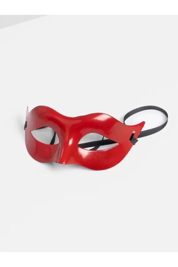 Kırmızı Renk Masquerade Kostüm Partisi Venedik Balo Maskesi