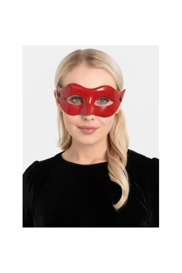 Kırmızı Renk Masquerade Kostüm Partisi Venedik Balo Maskesi