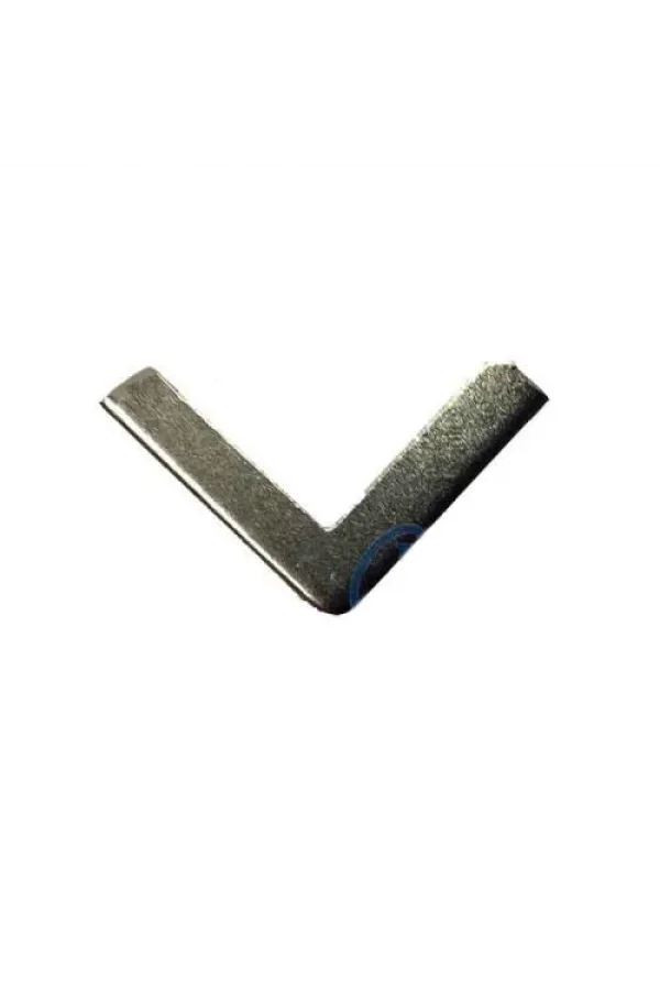 Kitap, Kapak, Menü, Albüm Köşesi, Orta - 18x32mm, Nikel, 20 Adet