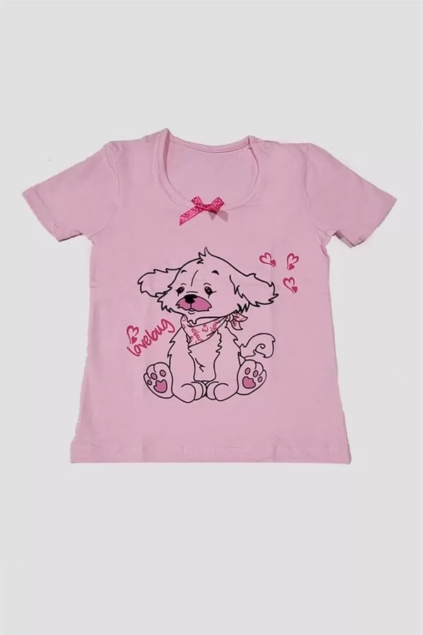 Kız Baskılı Pijama Takımı