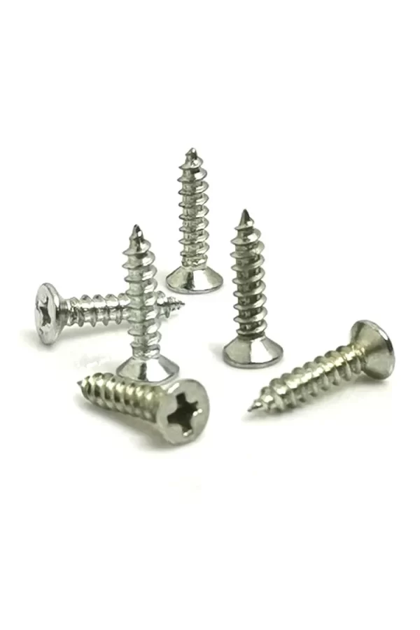 Klips, Menteşe, Ayak, Ağaç, Sunta Vidası 3x13 Mm - Nikel 1000 Adet