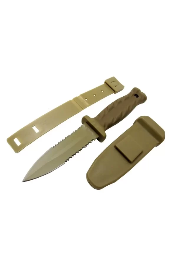 Knives S30v Haki Av Bıçağı 22cm - Testere Detaylı, Kılıflı