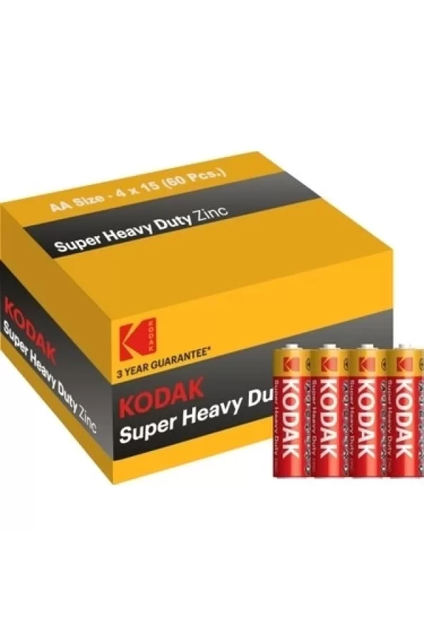 Kodak Aa Pil Super Heavy Duty Çinko Karbon Kalem Pil 60