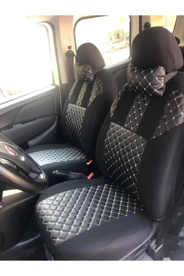 Luz&Pos Koltuk Kılıfı Ön Arka Koltuklar Komple Set - Siyah