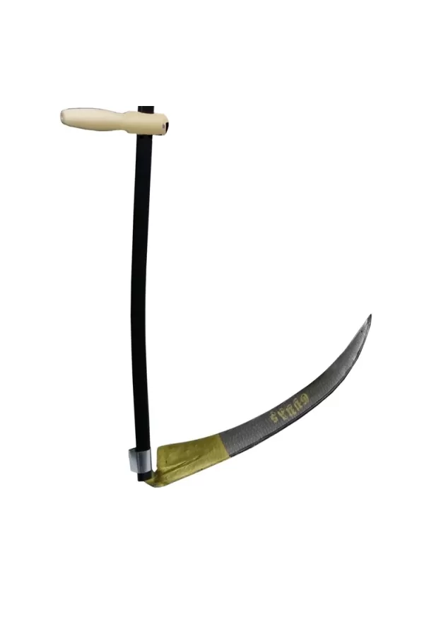 Komple Tırpan - Metal Saplı 6 Parça Set - Ahşap Elcik 60 Cm