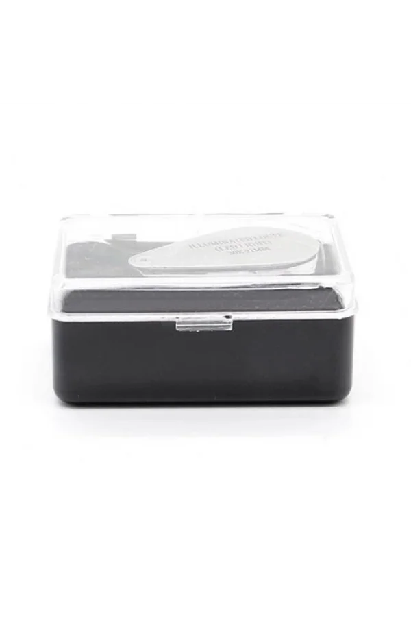 Kontrol, Için Özel Kutulu Metal Işıklı Lup 30x21