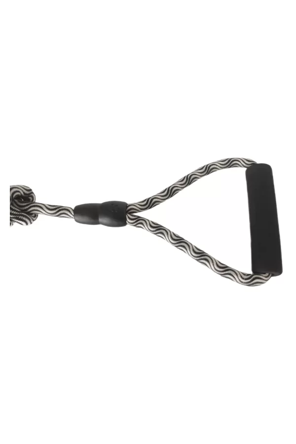 Köpek Göğüs Tasma Seti Dalga Desenli 1.5 cm*35-48 cm Siyah-Beyaz