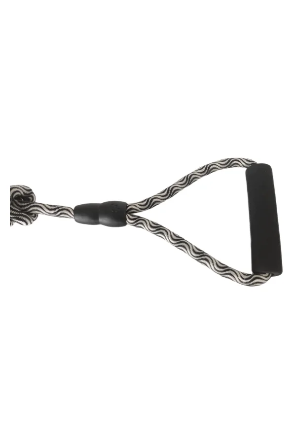 Köpek Göğüs Tasma Seti Dalga Desenli 2.5 cm*50-72 cm Siyah-Beyaz