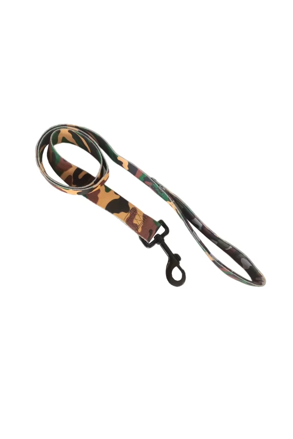 Köpek Göğüs Tasma Seti Dokuma 3 cm*70-90 cm Kamuflaj