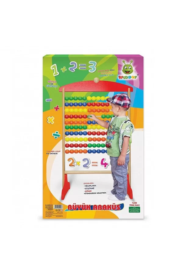 Kr031 Woodoy Abaküs 100lü