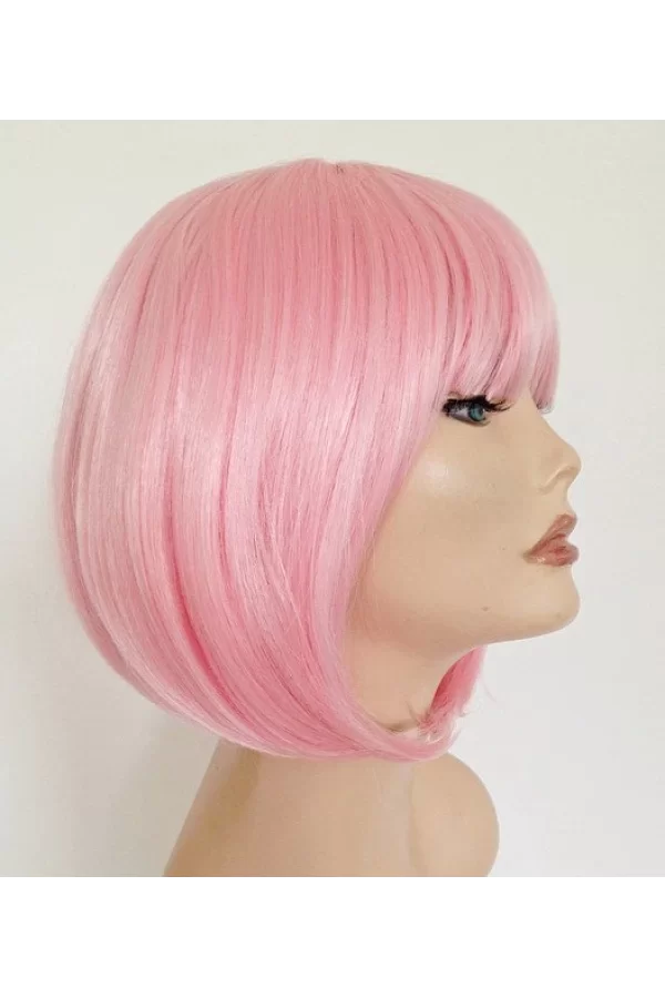 Küt Peruk - Toz Pembe (açık Pembe)
