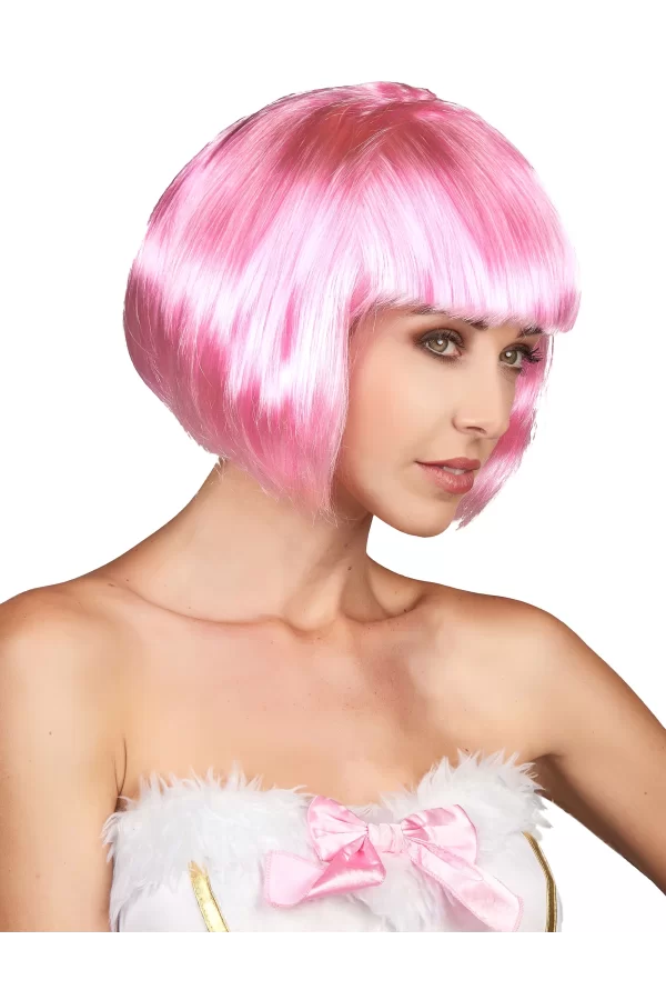 Küt Peruk - Toz Pembe (açık Pembe)