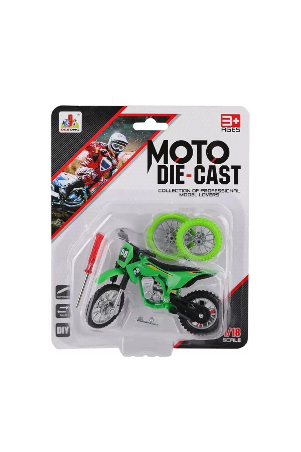 Kzl-ds927 Motorsiklet Dıy Tornavidalı 1:18 -kızılkaya Oyuncak