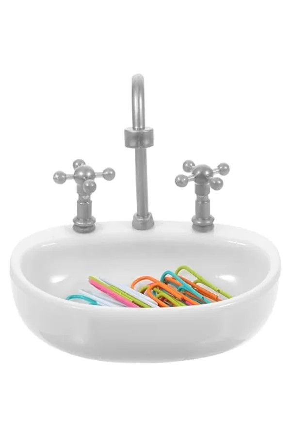 Lavabo Şeklinde Ataç Kutusu