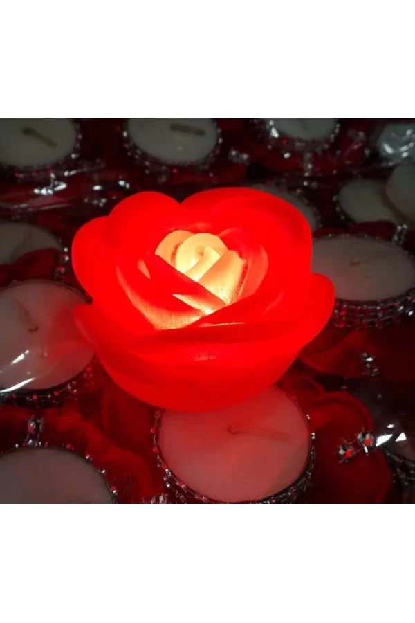 Led Işıklı Gül Romantik Gül