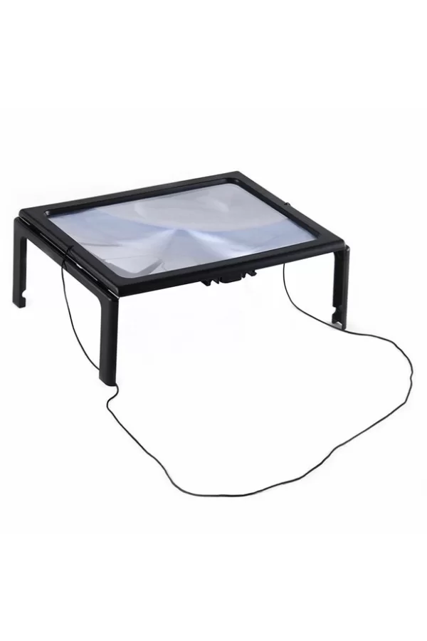 Led Işıklı Kitap  Okuma Büyüteç