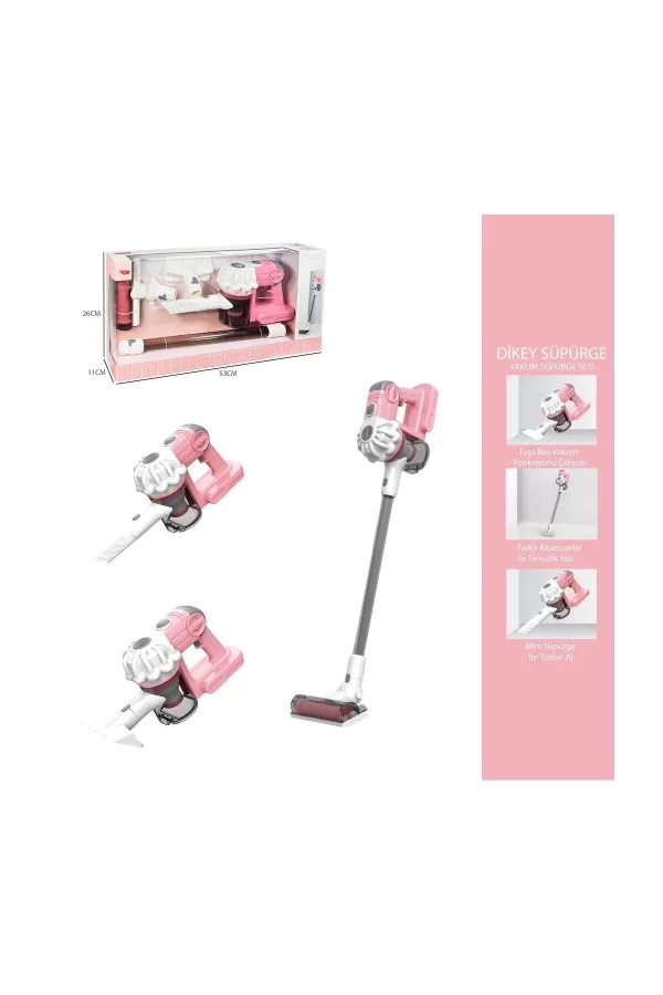 Ls8803c Dikey Elektrik Süpürgesi  Pembe