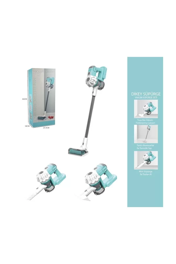 Ls8807Q Vardem Dikey Elektrik Süpürgesi  Kapalı Kutu Yeşil-gri  3 İn1