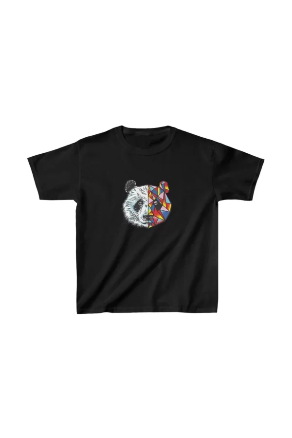 Luz&Pos Unisex Çocuk Baskılı T-shirt - Siyah