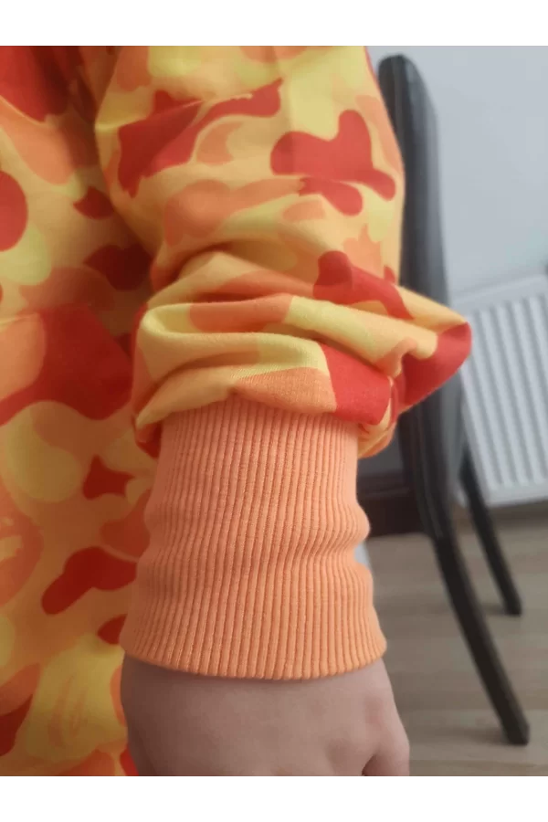 Luz&Pos Unisex Pubg Bape X Shark Hoodie - Sarı