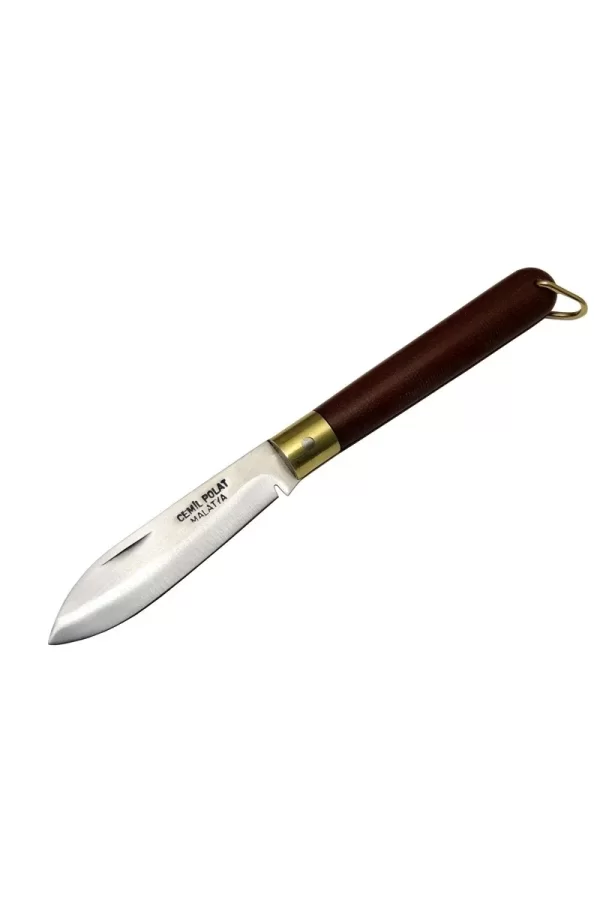 Malatya Beydağı  Tk 18 Kahverengi Kamp Çakı 18cm - Manuel, Fiber Sap