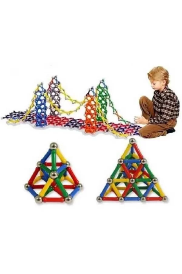 Manyetik Lego Seti 37 Parça