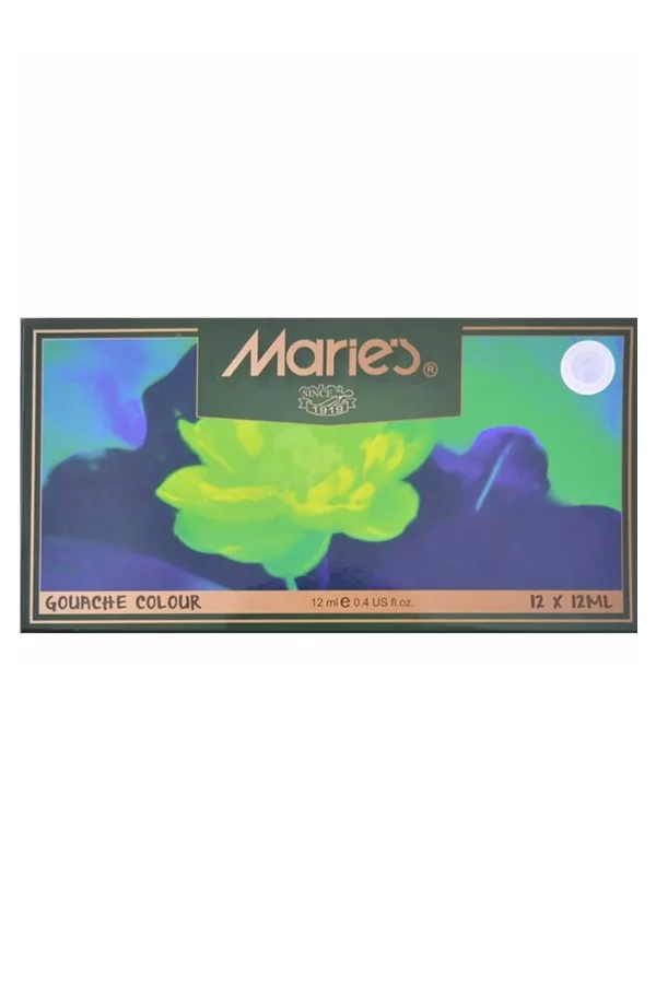 Maries 7312B 12x12 ml Guaj Boya 12li