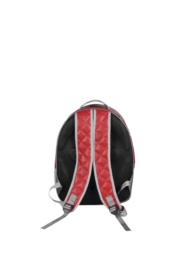 Markapet Kapitone Astronot Kedi Köpek Taşıma Çantası 28*32*40 cm Kırmızı