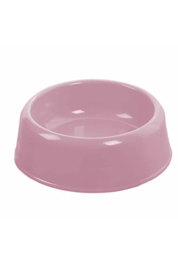Markapet Kedi Köpek Plastik Mama Ve Su Kabı 20 cm - 200 ml Pembe